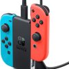 Nintendo Joy Con Charging Stand Two Way USB Multiplayer-1