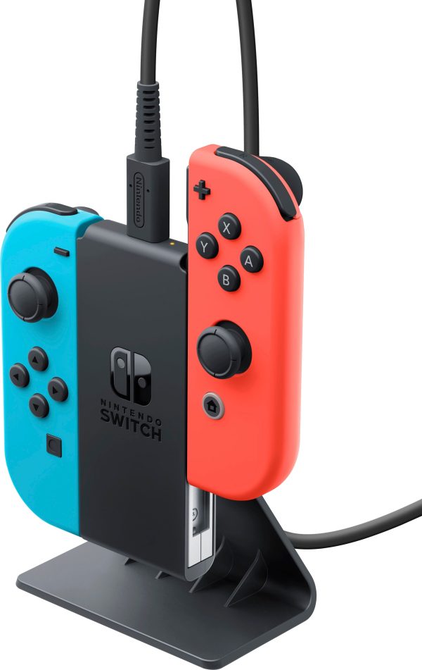 Nintendo Joy Con Charging Stand Two Way USB Multiplayer-1