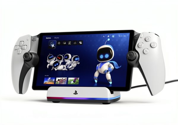PowerA PlayStation Portal Charging Station RGB LED Indicator-0