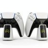 Fosmon PS5 Wall Mount Dual Charging Dock Space Saving-1