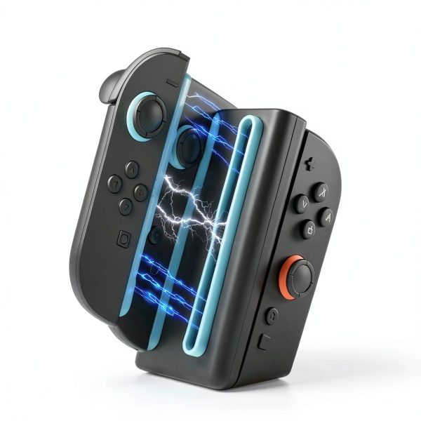 Fosmon 4 Controller Charging Dock LED Indicators Ambient-6