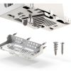 Fosmon PS5 Wall Mount Dual Charging Dock Space Saving-6