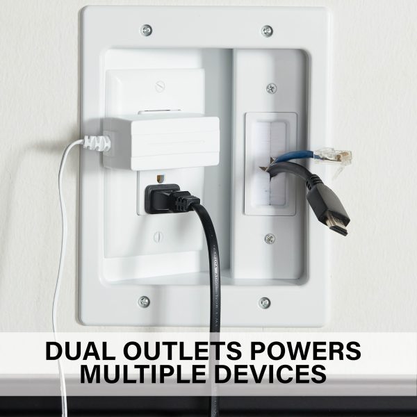 Pavo TV Power Kit Pre-Wired System Hide Cords Behind Wall-3