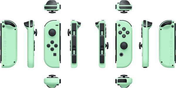 Nintendo Joy Con Wireless Controllers Pastel Colors Gaming-5