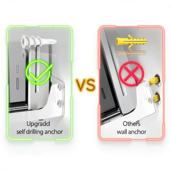 Fosmon PS5 Wall Mount Dual Charging Dock Space Saving-5