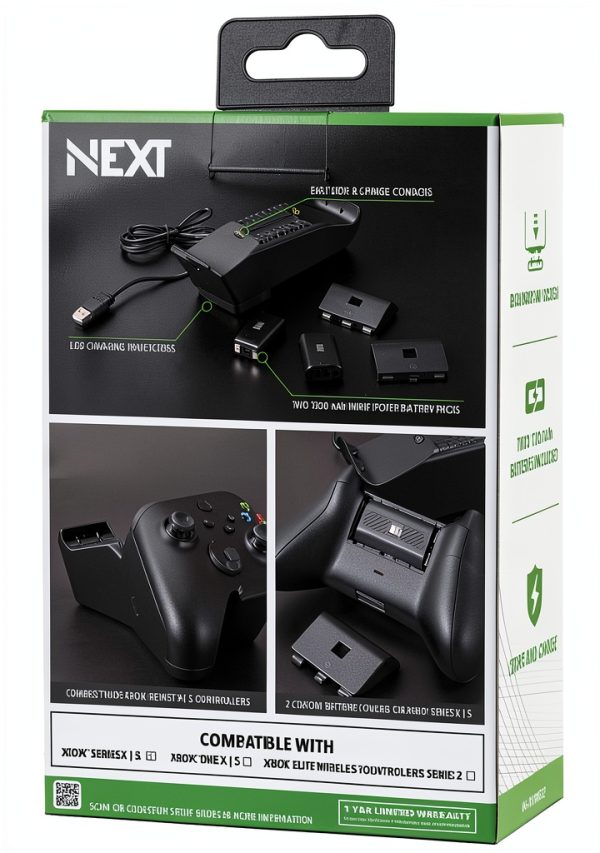 NEXT Gaming Xbox Series X S Dual Controller Charging System-9