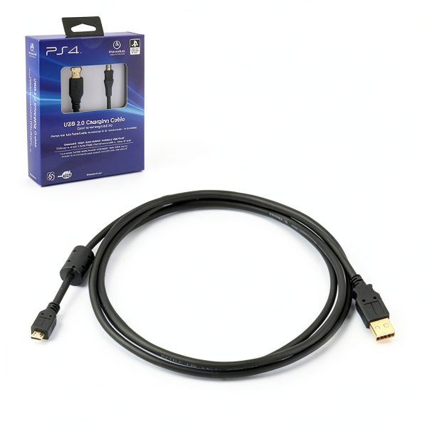 PowerA USB Charging Cable for PS4 DUALSHOCK 4 Controller-0