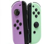 Nintendo Joy Con Wireless Controllers Pastel Colors Gaming-0