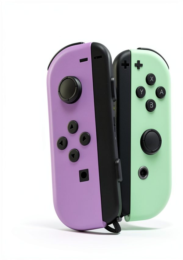 Nintendo Joy Con Wireless Controllers Pastel Colors Gaming-0