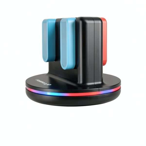 Fosmon 4 Controller Charging Dock LED Indicators Ambient-2