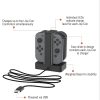 PowerA Joy Con Charging Dock Simultaneously Charges 4-1