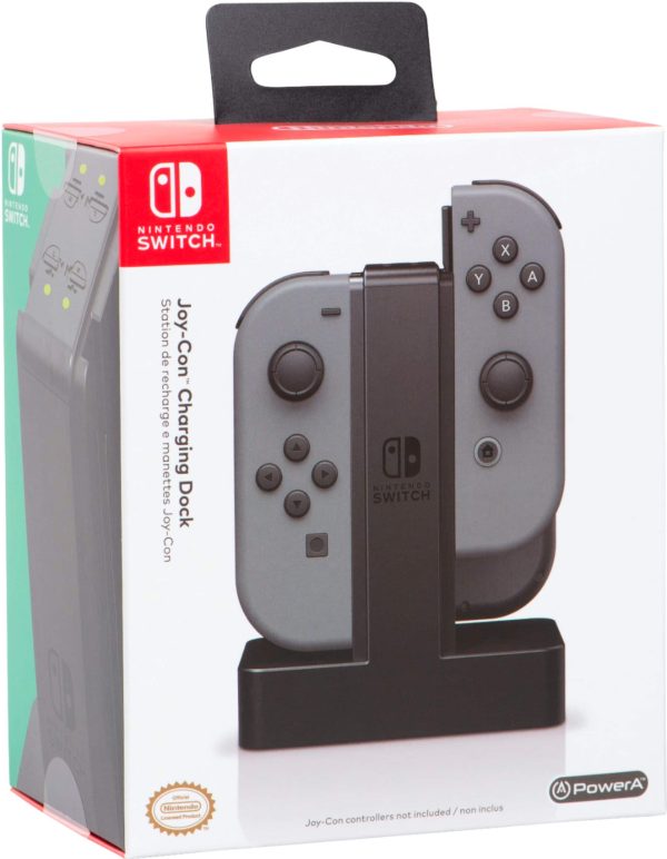 PowerA Joy Con Charging Dock Simultaneously Charges 4-2