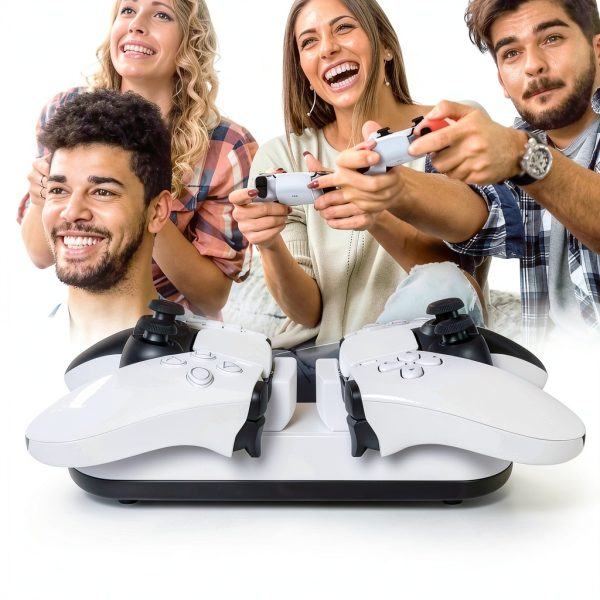 Fosmon PS5 DualSense Charging Dock Dual Fast Charging-5