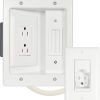 Pavo TV Power Kit Pre-Wired System Hide Cords Behind Wall-0