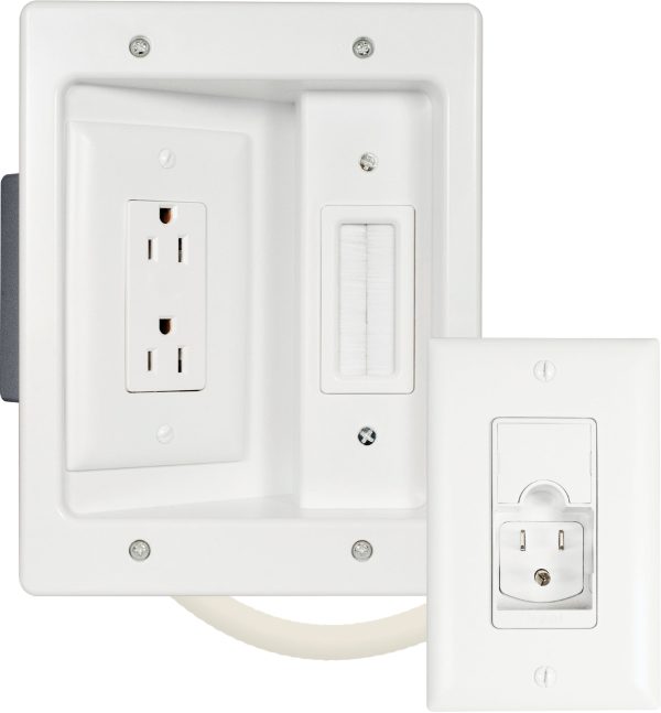 Pavo TV Power Kit Pre-Wired System Hide Cords Behind Wall-0