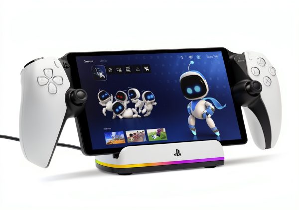 PowerA PlayStation Portal Charging Station RGB LED Indicator-1