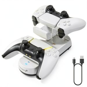 Fosmon PS5 DualSense Charging Dock Dual Fast Charging-0