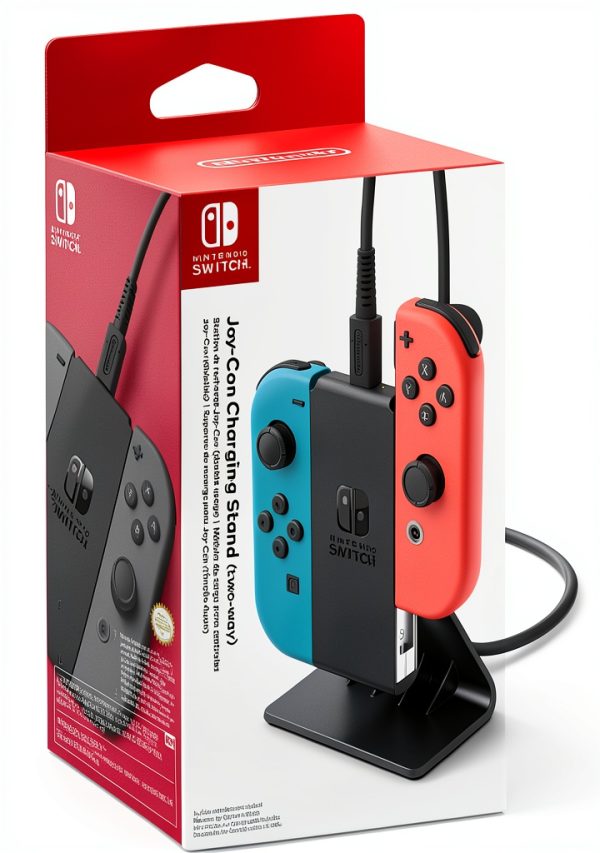 Nintendo Joy Con Charging Stand Two Way USB Multiplayer-0