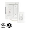 Pavo TV Power Kit Pre-Wired System Hide Cords Behind Wall-10