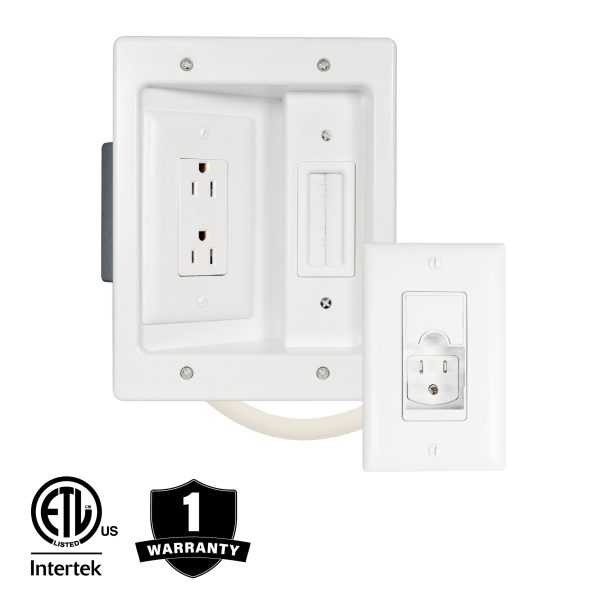 Pavo TV Power Kit Pre-Wired System Hide Cords Behind Wall-10