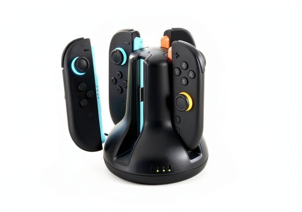 Nintendo Switch 2 Joy Con 2 Quad Charger Magnetic USB-3