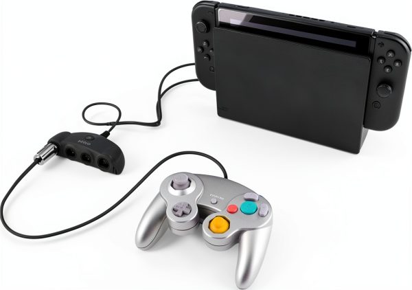 Nyko Retro Controller Hub Plus GameCube Switch Adapter Turbo-3